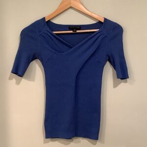 Banana Republic Cobalt Short Sleeve Tee